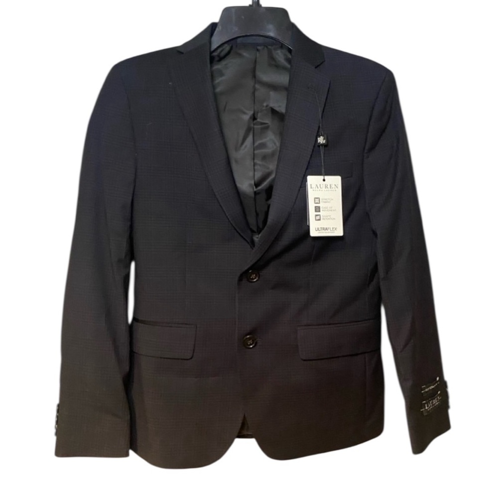 NWT Lauren Ralph Lauren Boys Bloxbury Suit Jacket Blazer Special Occasion‎